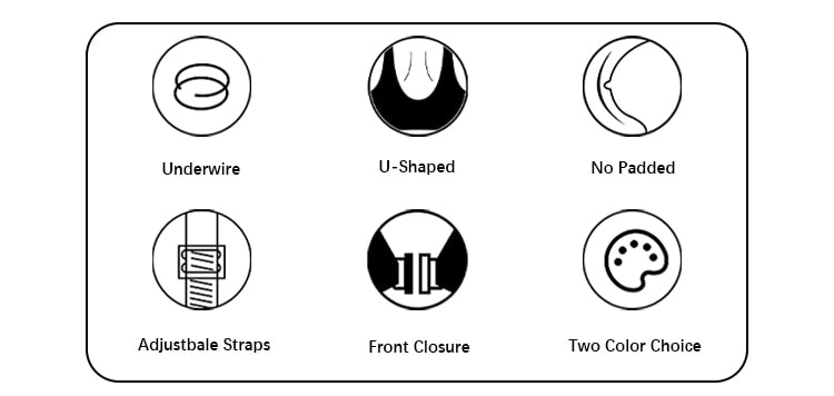 Mimi Range - Underwire Front Opening